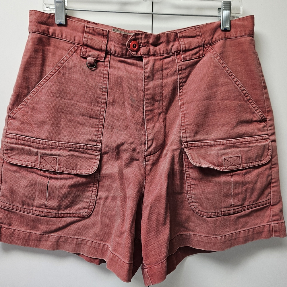 90’s Vintage Abercrombie Cargo Shorts Rust